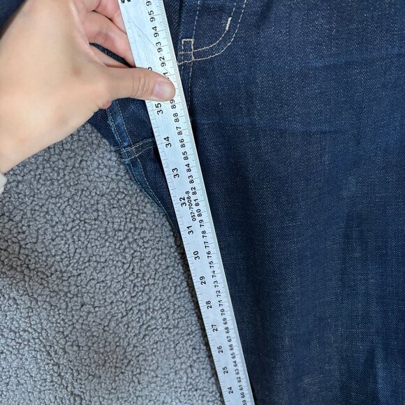 Naked & Famous Weird Guy Tapered Fit Selvedge Button Fly Jeans - Men's Sz 34*34 - Picture 6 of 12